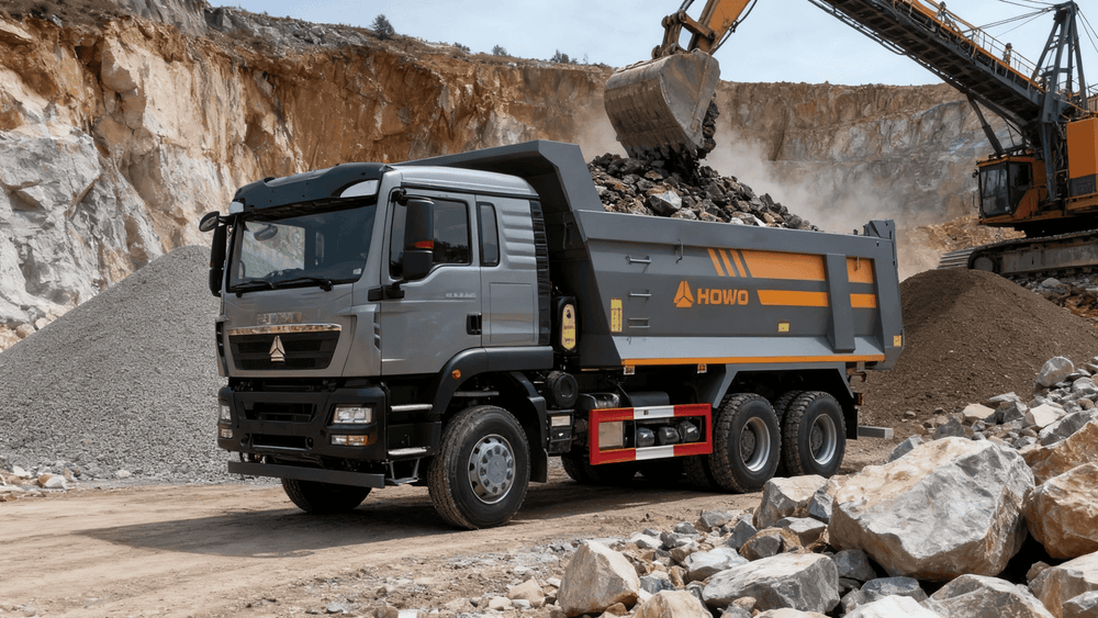 HOWO TX 6x4 Tipper Truck - 16CBM - Cnhtctruck