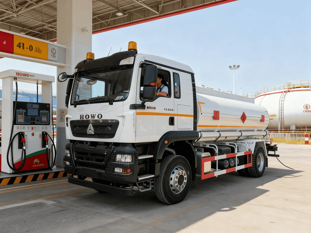 HOWO TX 4x2 Fuel Tanker Truck - Cnhtctruck