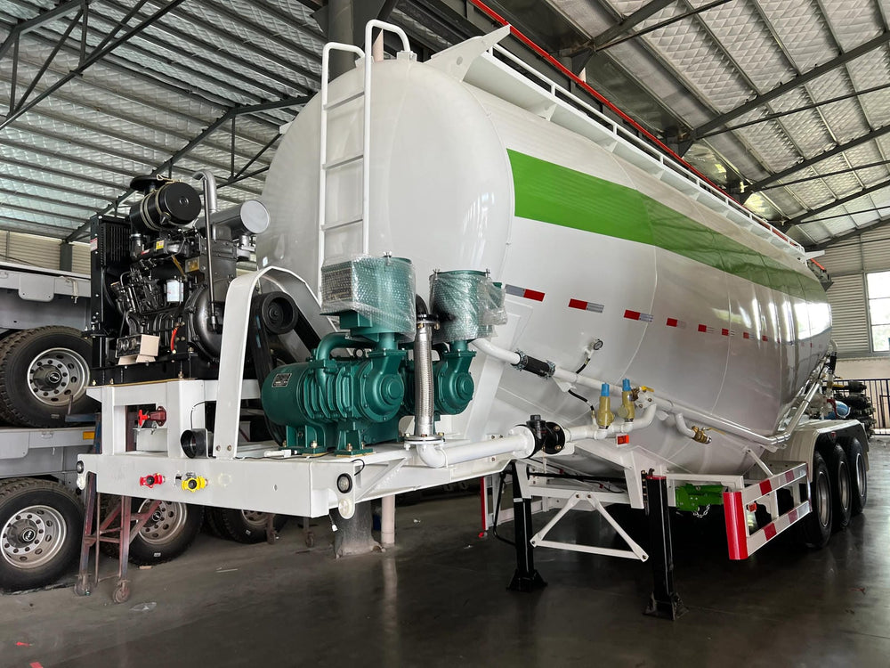 Cement Semi - Trailer - Cnhtctruck