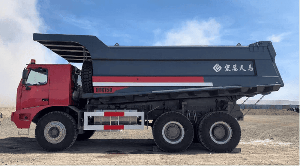 CNHTC heavy duty mining truck