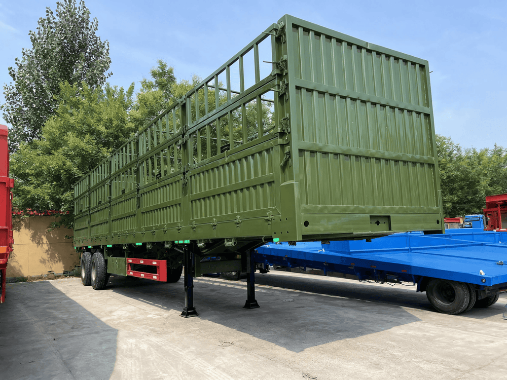 Stake Semi - Trailer - Cnhtctruck