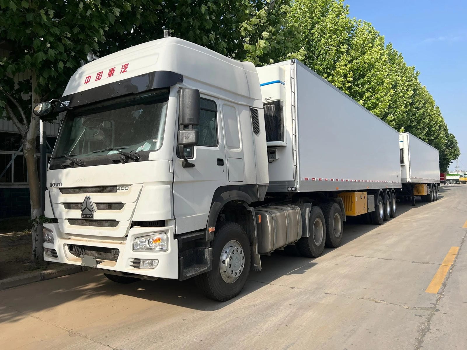 6-13m Customizable Van Box Trailer with Q345/Q355 High-Strength Steel (Compatible with 4×2/6×4 Tractors)