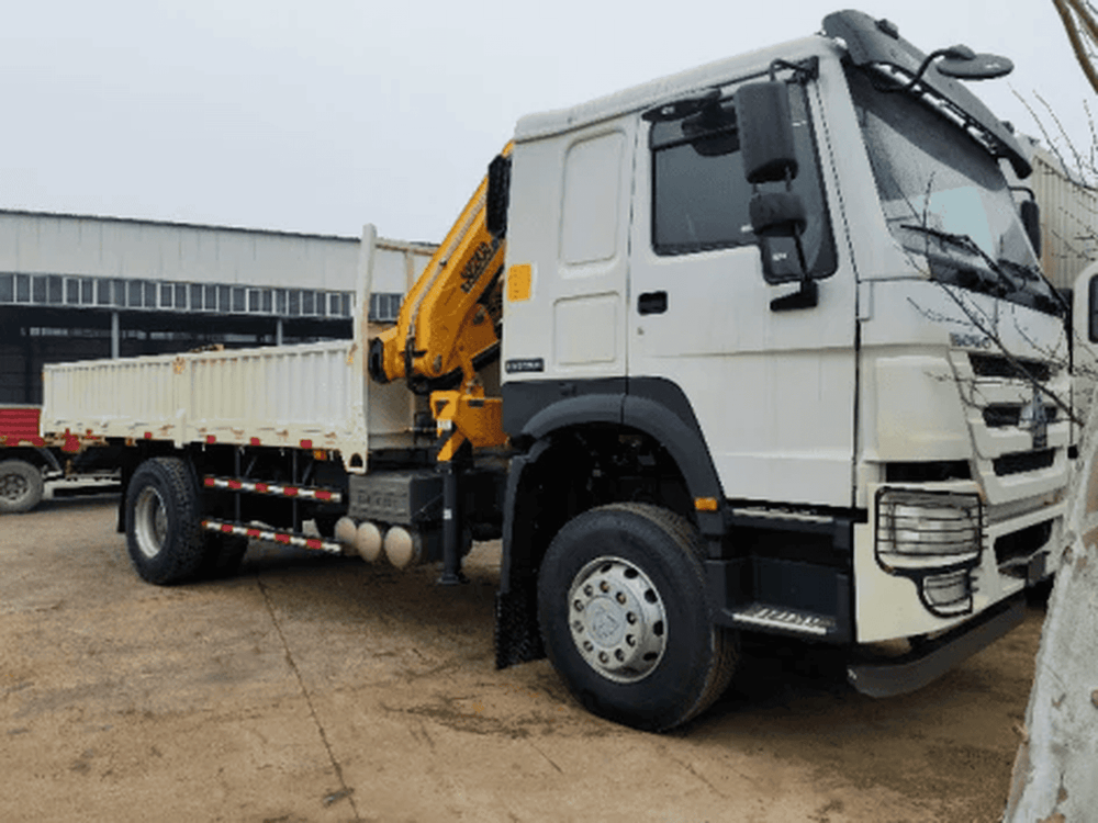 HOWO 4X2 truck - mounted crane - My Store