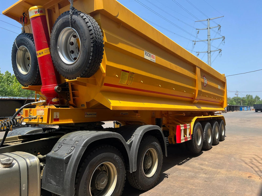 40T/60T/100T - 4/6 Axle Tipper Semi - Trailer - Cnhtctruck