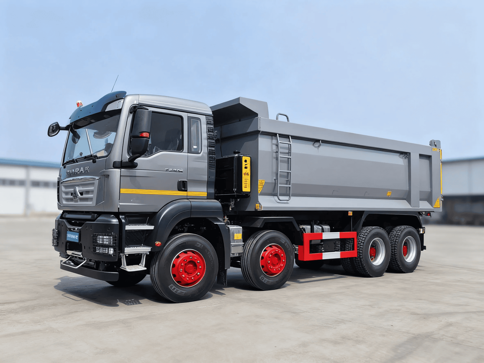 SITRAK 8X4 TIPPER TRUCK - MANUAL GEARBOX - Cnhtctruck