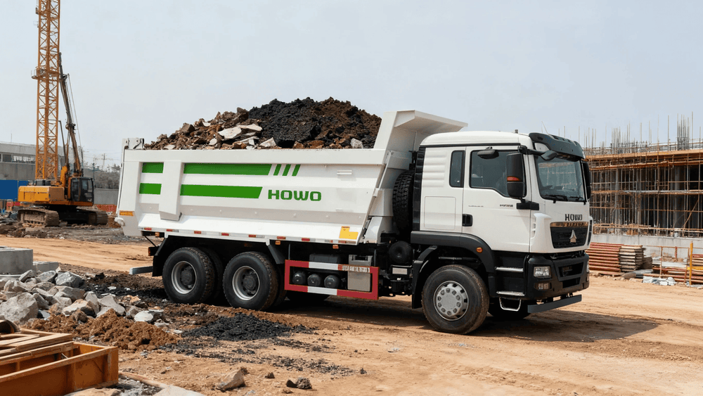 HOWO TX 6x4 Tipper Truck - 18CMB - Cnhtctruck