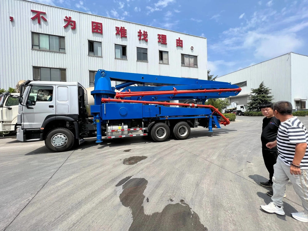 HOWO 6x4 concrete pump truck manufacturer