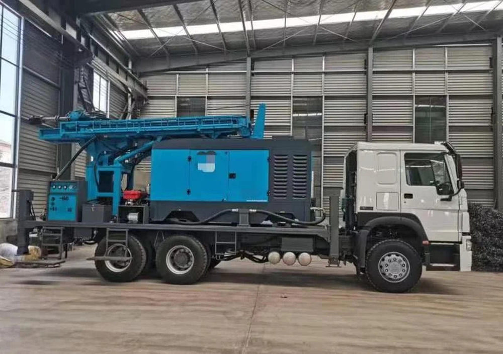 HOWO 6x4 deep well drilling truck