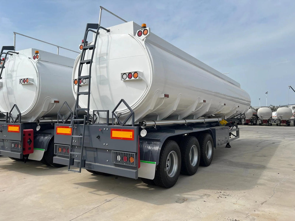 3 axle oil tank semi trailer